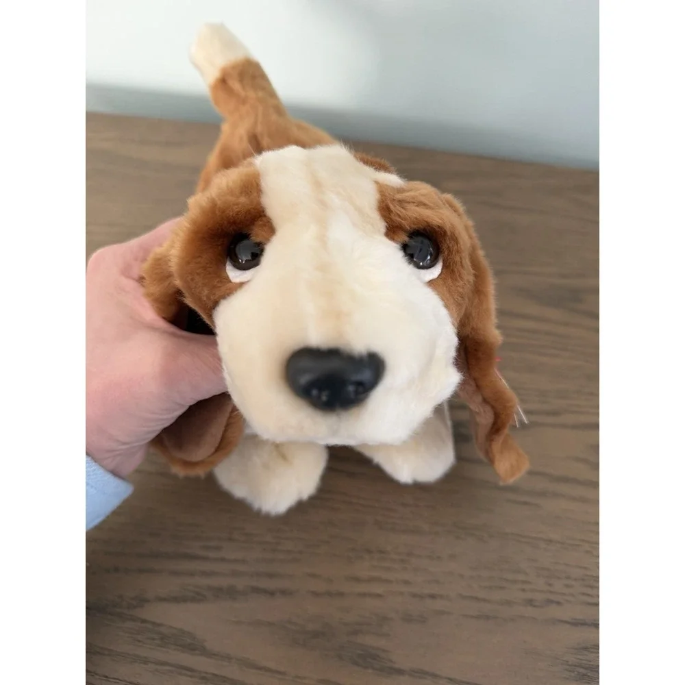 Vintage TY Beanie Buddy Tracker Dog Plush‎ 13